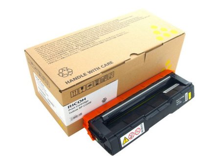 Ricoh Toner, gul, 406106 - Lyreco - Toner och bläck - Tonerkassetter - Toner Ricoh