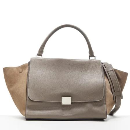Celine Vintage, Pre-owned Leather handbags Bruin, unisex, Maat:ONE Size,leer