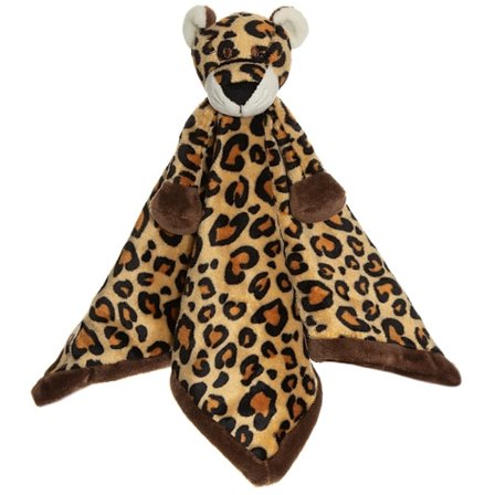 Diinglisar Snuttefilt Leopard, Beige-brun