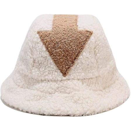 Avatar The Last Airbender Appa Bob Aang Costume Casquette Unisexe En Laine D'agneau (FMY) Blanc Taille unique