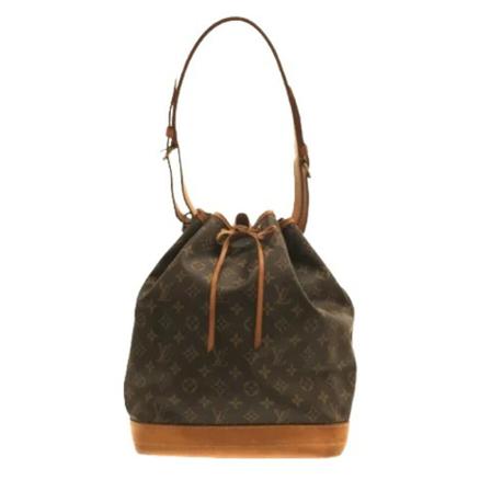 Louis Vuitton Vintage, Pre-owned Noe Monogram Bag Bruin, Dames, Maat:ONE Size,leather