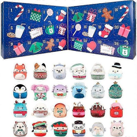 24 Micromallows Holiday Squishmallows Julekalender, 2025-utgave