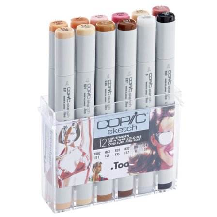 Copic Sketch 12-set Skin tones