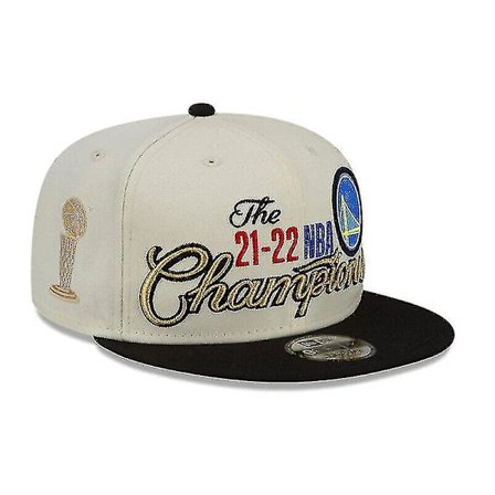 Golden State Warriors New Era 2023 Nba Champions Locker Room Snapback Hat På Lager