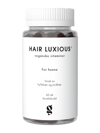 Good For Me Hair Luxious For henne Gummies, 60 stk.