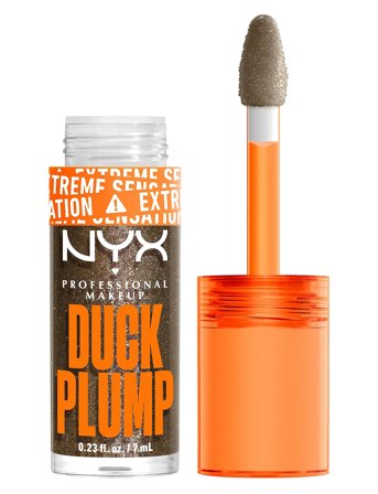 NYX Professional Makeup Nyx Professional Makeup Duck Plump Trickz Lip Lacquer 22 Flippin' Slime 7 Ml - Nude - 7 ML