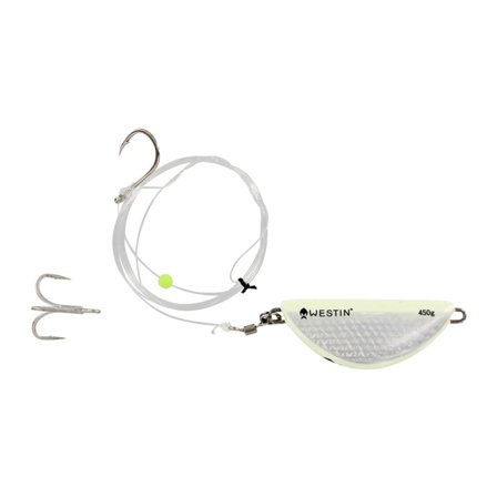 Westin Halibut Anti Twist Rig 550g - Glow