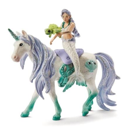 schleich BAYALA Sjöjungfru på havsenhörning 42509 - Barn - Leksaker - Figurer