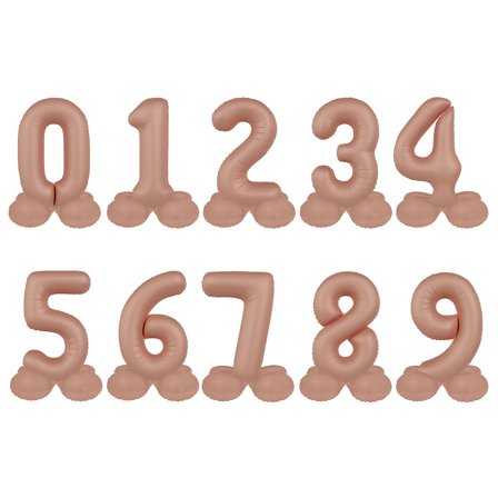 Stående Tallballong Gammelrosa Matt