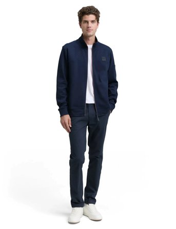 Tom Tailor Detailed Stand-Up Jacket - Navy - S