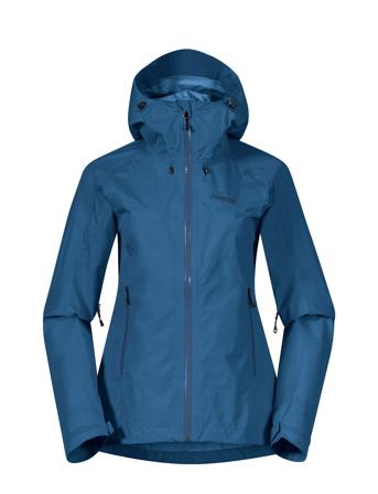 Skar Light 3L Shell Jacket Women Outerwear Sport Jackets Blå Bergans*Betinget Tilbud