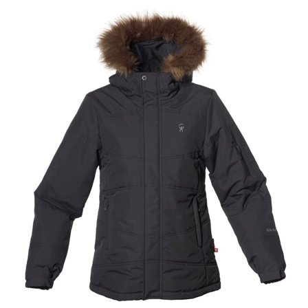 Isbjörn of Sweden Downhill Winter Jacket Children lined ski jackets Grey 158/164