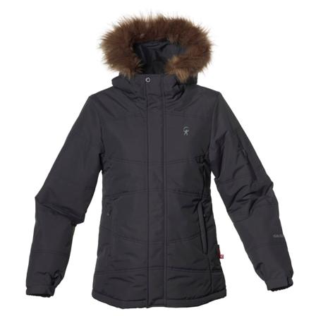 Isbjörn of Sweden Downhill Winter Jacket Children lined ski jackets Grey 122/128