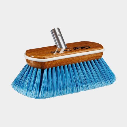 Spazzola per barca con protezione antiurto Star Brite Premium Synthetic Wood Block with Bumper, connessione Extend-A-Brush, media, 20 cm, blu