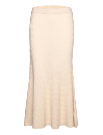 Miou Skirt Lång Kjol Beige Lovechild 1979