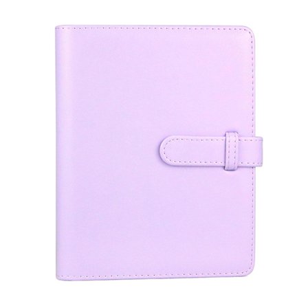 Fotoalbum Stor Kapacitet Souvenir Enkel 256 Fickor Konstläder Bildförvaringsbok för FujiFilm-Instax Mini 11/9/8/7+