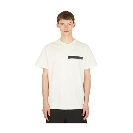 Alexander Mcqueen - T-shirts - Vit - Herr - Storlek: L, Herr, Storlek: L