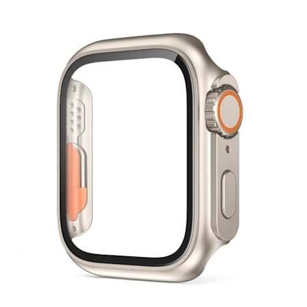 Skift til Ultra Case PC Tempered Cover TITANIUM 44MM 44MM