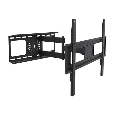 DELTACO veggbrakett for TV/skjerm, 32-75”, maks 50kg, 3 ledd, sort