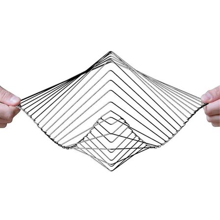 Square Wave - Den fascinerende kinetiske vindspinneren - Magisk beroligende kunstverk