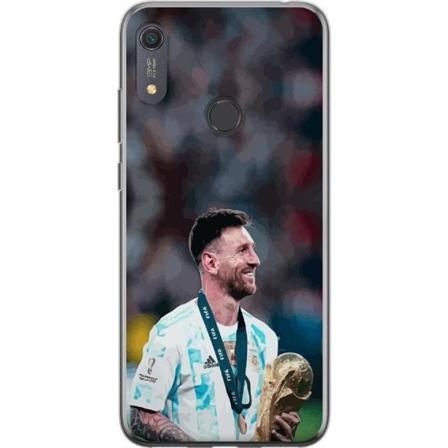 Huawei Y6s (2019) Genomskinligt Skal Messi
