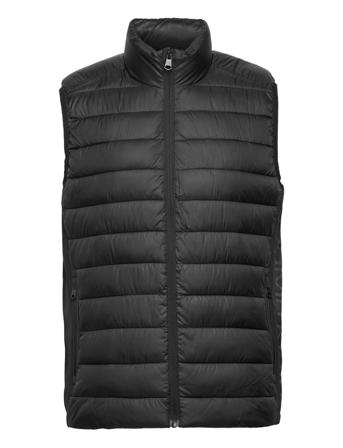 Recycled Side Logo Vest Vest Svart Calvin Klein