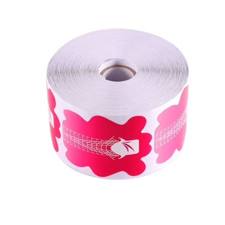 500 stk franske negleformspisser akrylbygger neglekunstguideform mal manikyr stencil|negleform