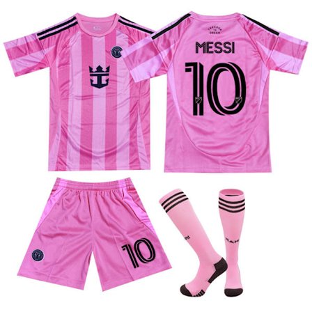 2025 Miami International Hem Messi Jalkapallopaita Setti _maxille