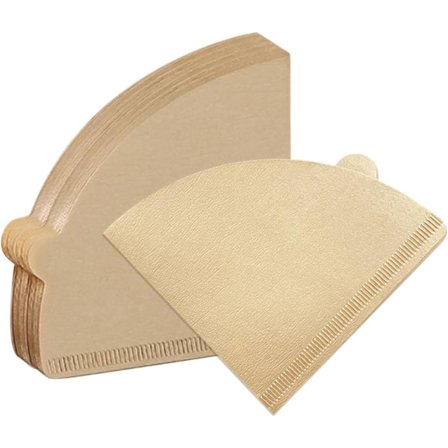 200 kaffefiltre, koniske filtre 2-4 kopper, drypkaffefiltre, V-formede drypkaffefiltre, Sui