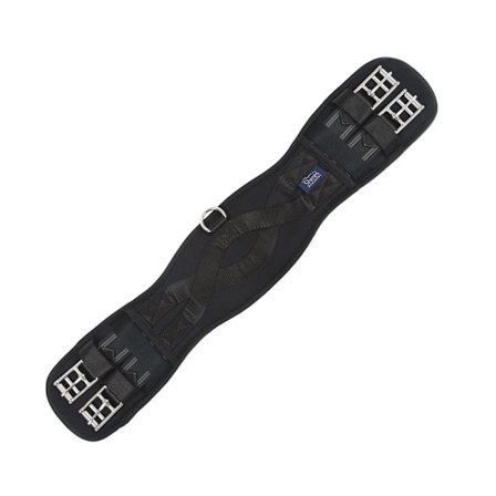 Shires Memory Foam Häst Dressyrgjord 28in Svart