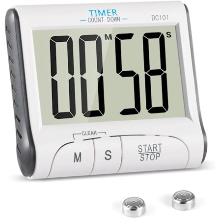 Kök Timer, Elektronisk Magnetisk Digital Kök Timer 24 Timmar