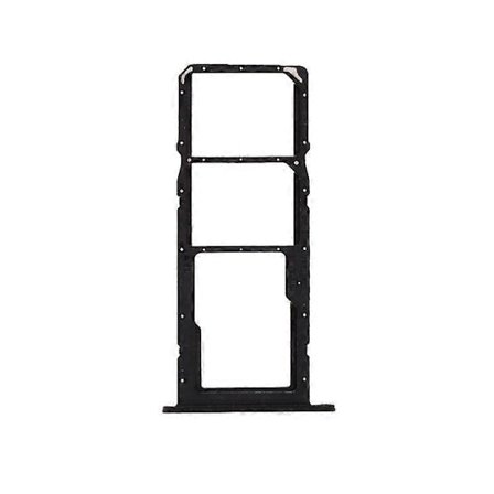 Kompatibel med Huawei P smart 2021 / Honor 10X Lite OEM Dubbel SIM-kort + TF-kortfackhållare Ersättning (utan logotyp)