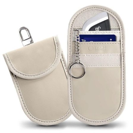 Tech-Protect RFID-blockerande nyckelfodral för keyless bilnyckel – Caffe Latte