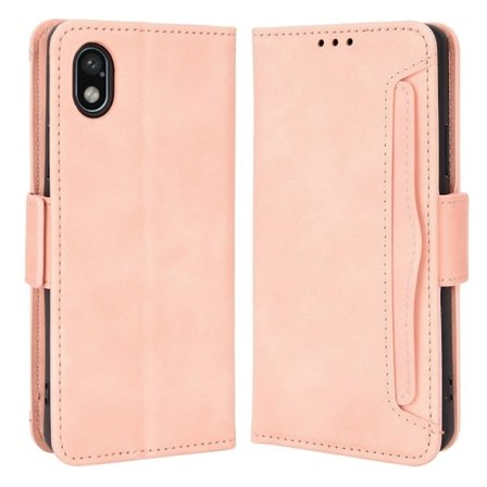 Modernt Sony Xperia Ace III fodral med plånbok - Rosa