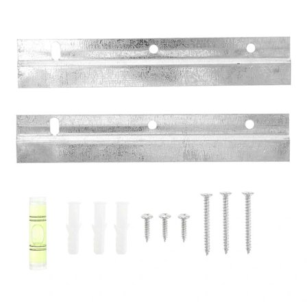 Billedrammeophæng Skåre Spejlophæng Savtand Billedophæng Låsende Vægbeslag Billedophængende Skåre Sølv 15.30X2.70X0.50CM