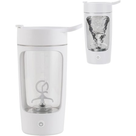 Sähköinen proteiinipullon ravistin, 22oz pullon sekoitin ladattava kannettava pyörresekoitin, itse sekoittava kuppi, automaattinen sekoituskuppi 