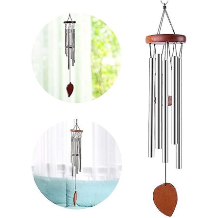 Puutarhan tuulisoittimet ulkokäyttöön, alumiinista putkista