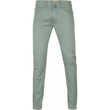 Pierre Cardin Jeans Antibes Future Flex , Groen , Heren , Maat: W33 L32