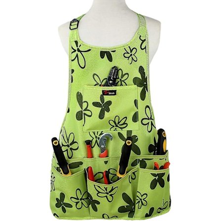 Puutarha-esiliina Oxford vedenpitävä kangas Puutarhatyökalut Vyö taskuilla Naisille Keittiöesiliinat