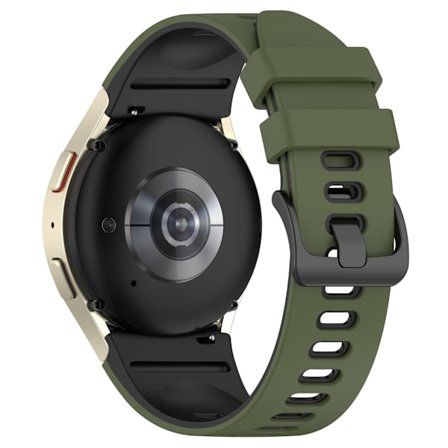 Tvåfärgad klockarmband för Samsung Galaxy Watch 4/5/6/6 Classic