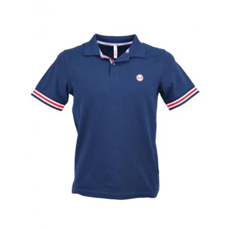 Sun68 Polo Stripes ON Front A30110 Blå, Herre