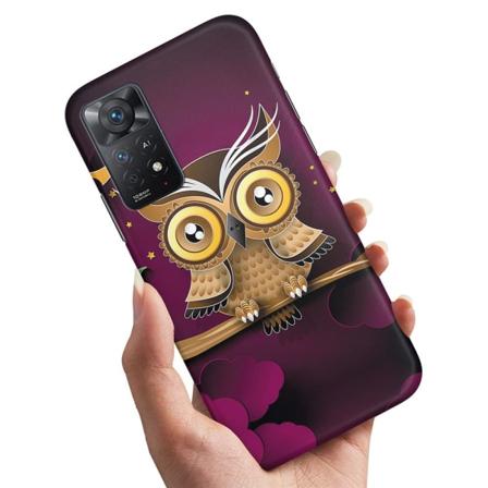 Xiaomi Redmi Note 11 - Cover/Mobilcover Lysbrun Ugle