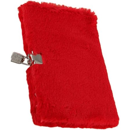 Plush Dagbok med Lås och Nyckel, A5 Linjerad Hårdpärmsplanerare Organizer Anteckningsbok Låsbar Journal Skrivblock Present till Barn Flickor Pojkar (