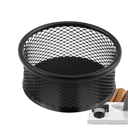 Trussle Holder Papirclips Organizer Clip Til Mesh, Stabelbare Mesh Kontorartikler, Kontororganisator Til Skrivebord (FMY)