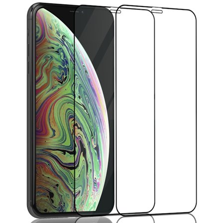 2-Pack Iphone XS Skärmskydd - Härdat Glas 9H - Super kvalitet 3D