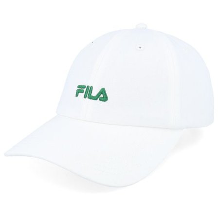 Fila - Vit unconstructed Keps - Faridokt With Small Logo Antique White Dad Cap @ Hatstore