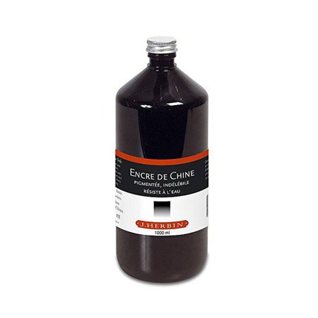 Herbin Indian ink 1000 ml Black