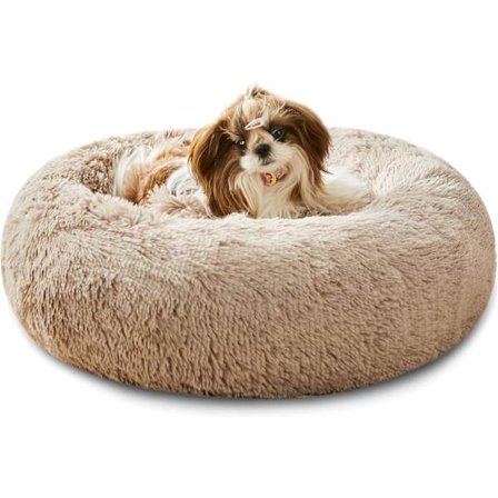 Hundbädd & Kattsäng, Original Lugnande Hundbädd för Små Medelstora Husdjur