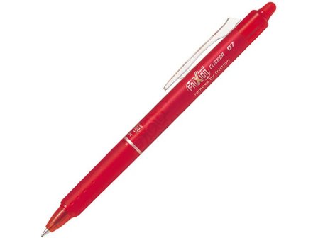 PILOT Gelpenna Frixion Clicker 0,7 röd - Lyreco - Kontorsmaterial - Pennor - Gelpennor raderbara