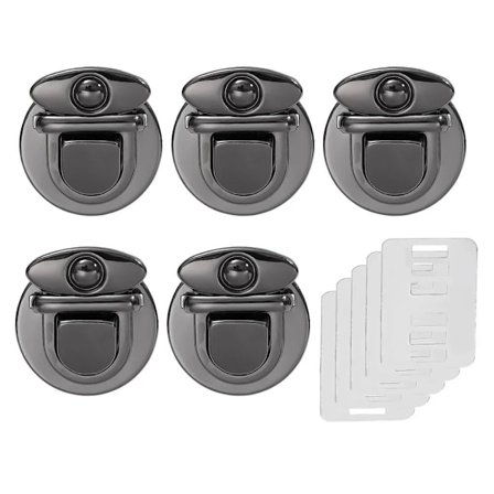 1/5 st väsklås Spännen 5 st SVART 5 st SVART